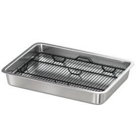 Dog Potty Tray Stainless Steel For Small And Medium Dogs, Dog Training Tray For Porch, Bathroom, Balcony (Option: Silver)
