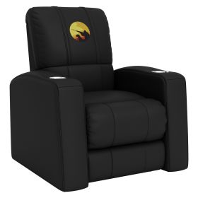 Relax Home Theater Recliner with Hunter and Dog Logo (Material: Top Grain Leather *Custom Order 8 Week Lead time No Returns*)